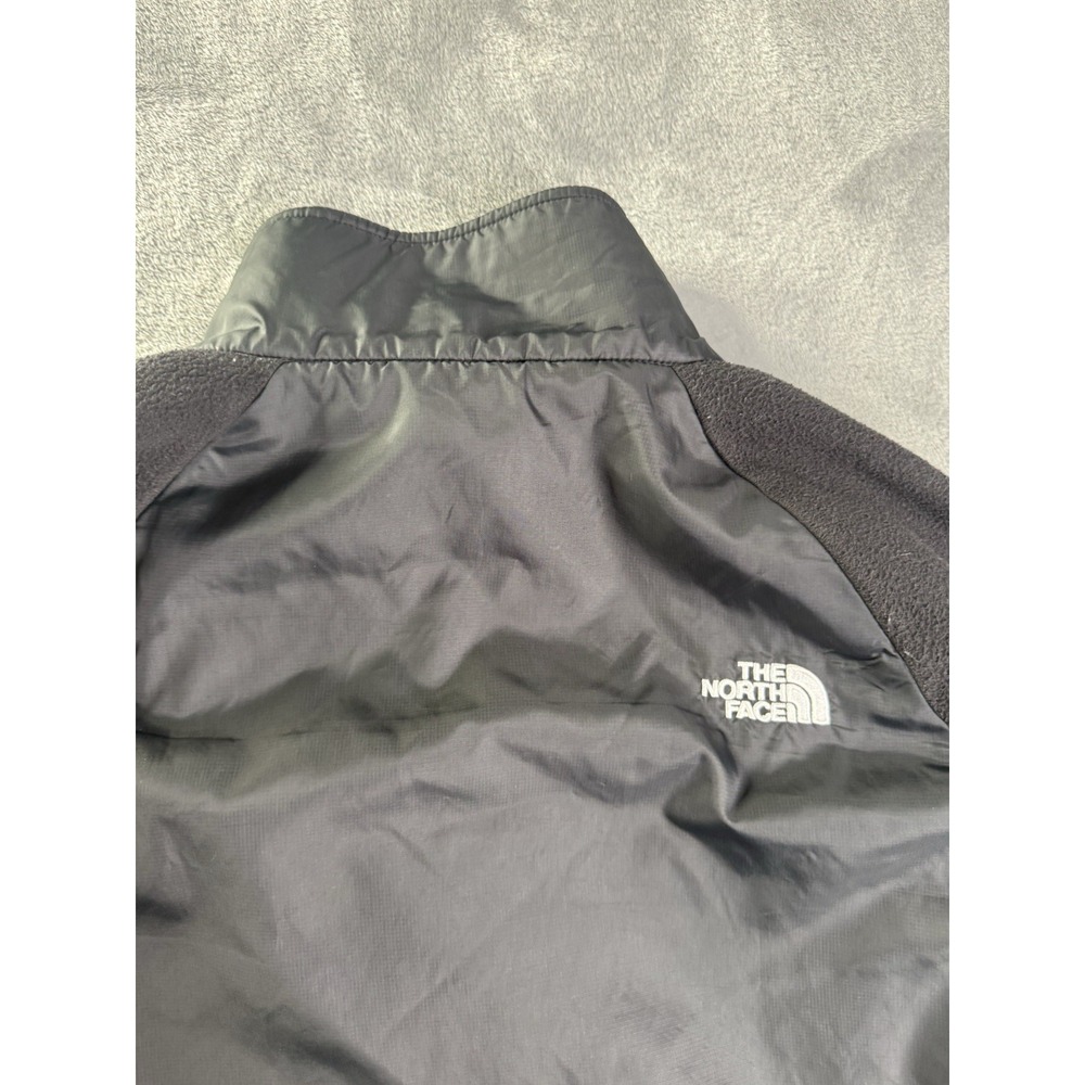 The North Face Black Nylon Fleece Full Zip Denali Polartec Jacket Women's Large - Picture 7 of 7